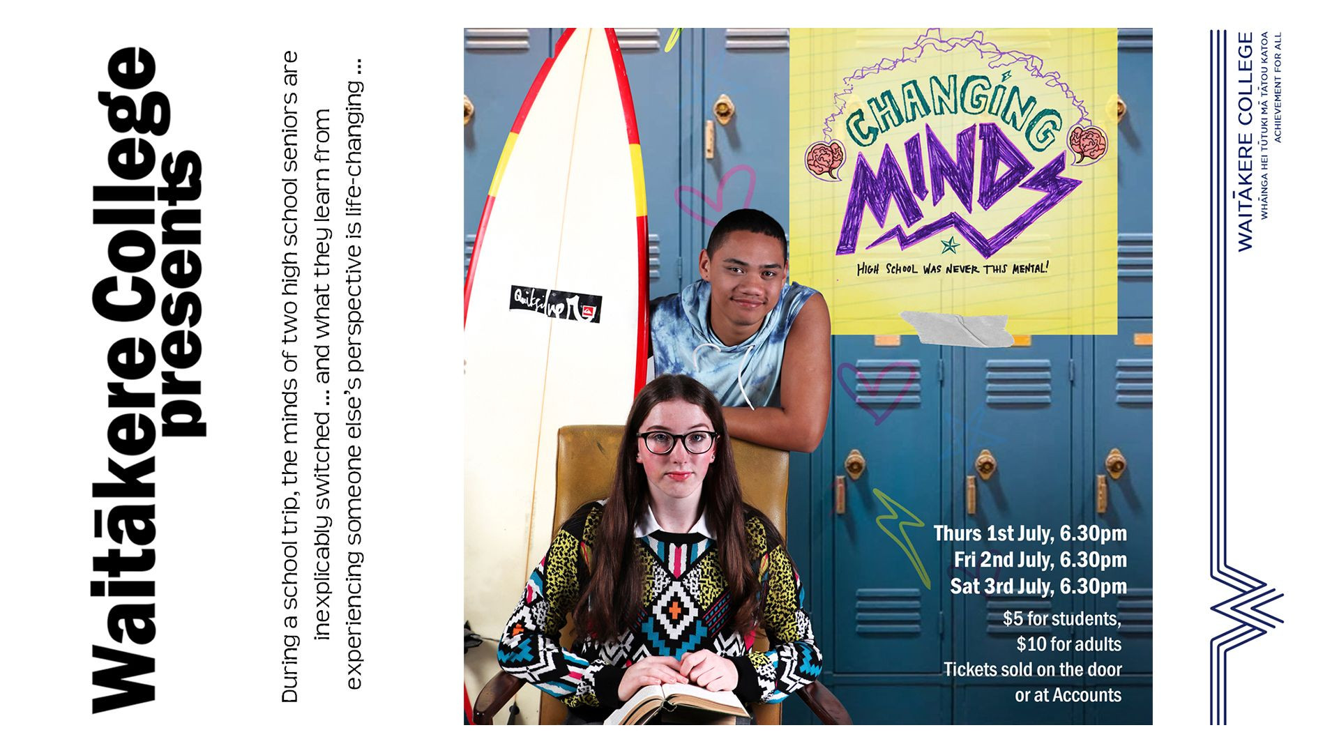 Changing Minds - 2021 Waitākere College School Show
