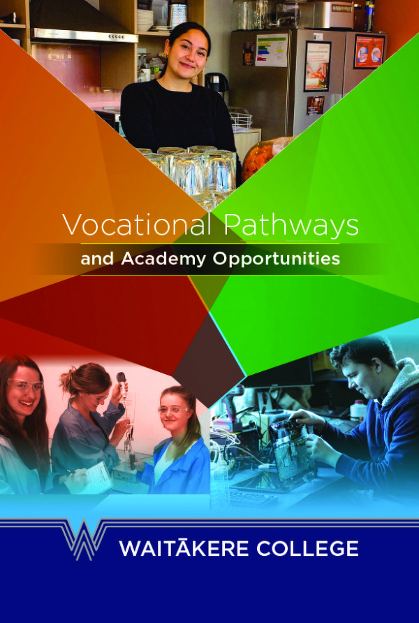 Waitakere Vocational Pathways Booklet Red