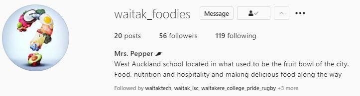 Waitak Foodies