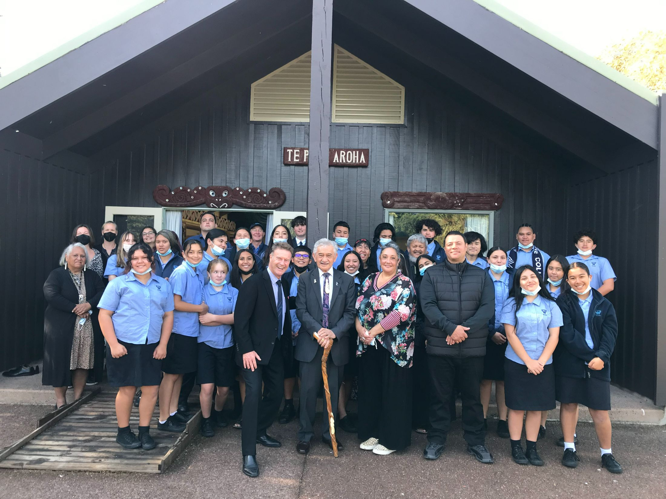Welcome pōwhiri at Avondale College