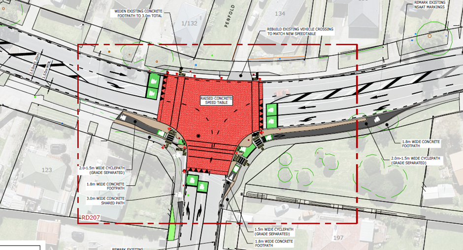 Universal Drive & Rathgar Road Intersection