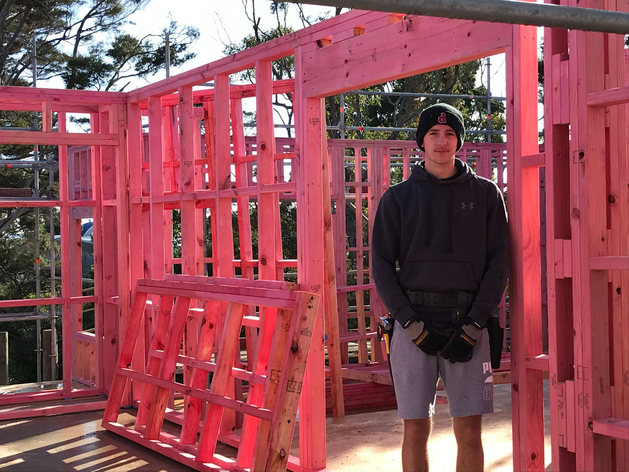 Building And Engineering Academy Students At Work Placements