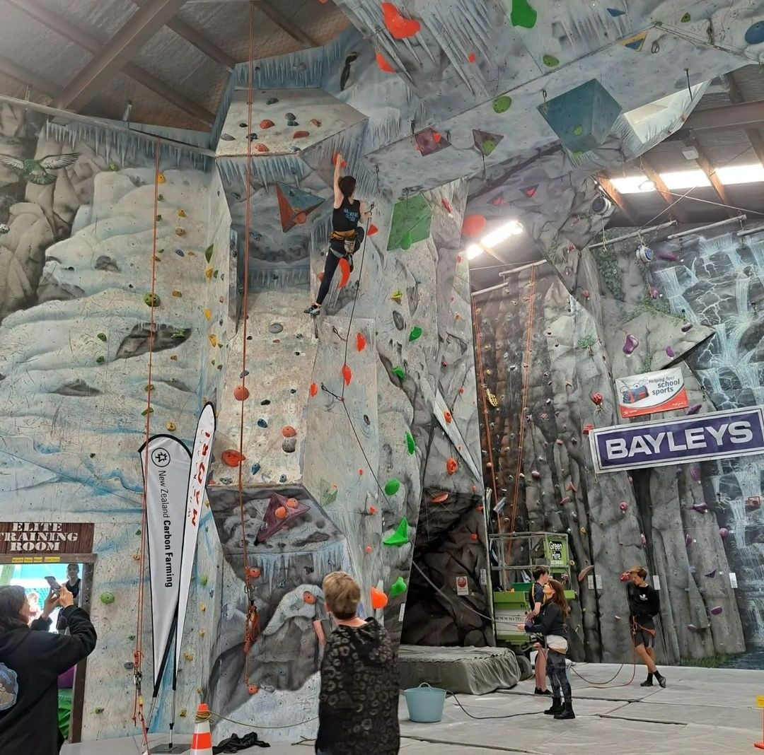 Rock climbing Win For Indy Brown