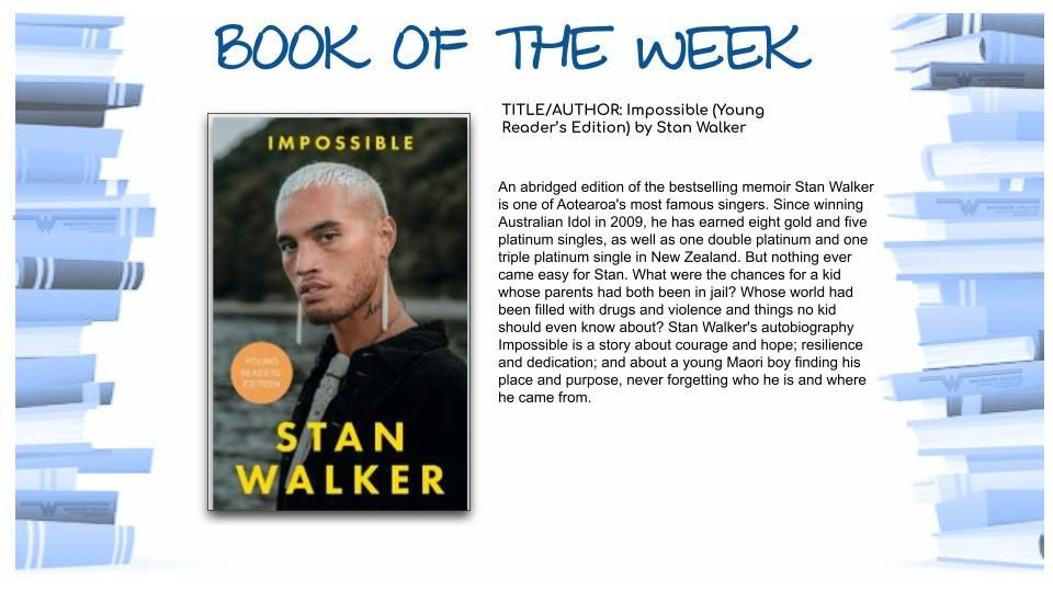 Book Of The Week - Impossible (Young Reader’s Edition) by Stan Walker