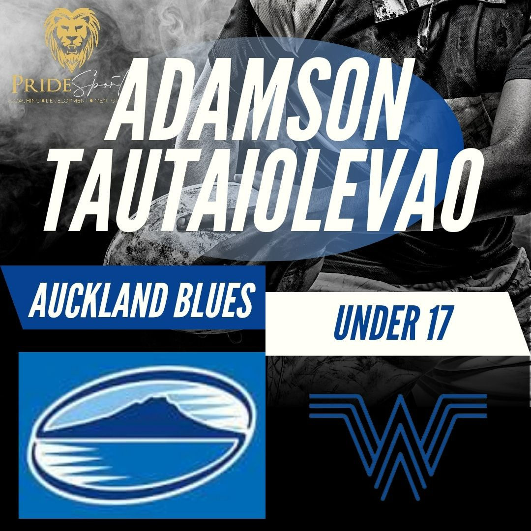 Adamson Tautaiolevao Joins The Auckland Blues Under 17