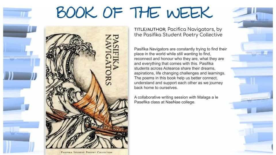 Book Of The Week - Pacifica Navigators, by the Pasifika Student Poetry Collective