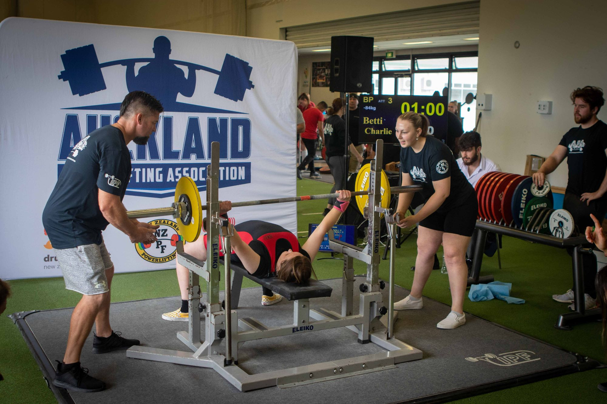 Powerlifting Gold Medal For Charlie Betti