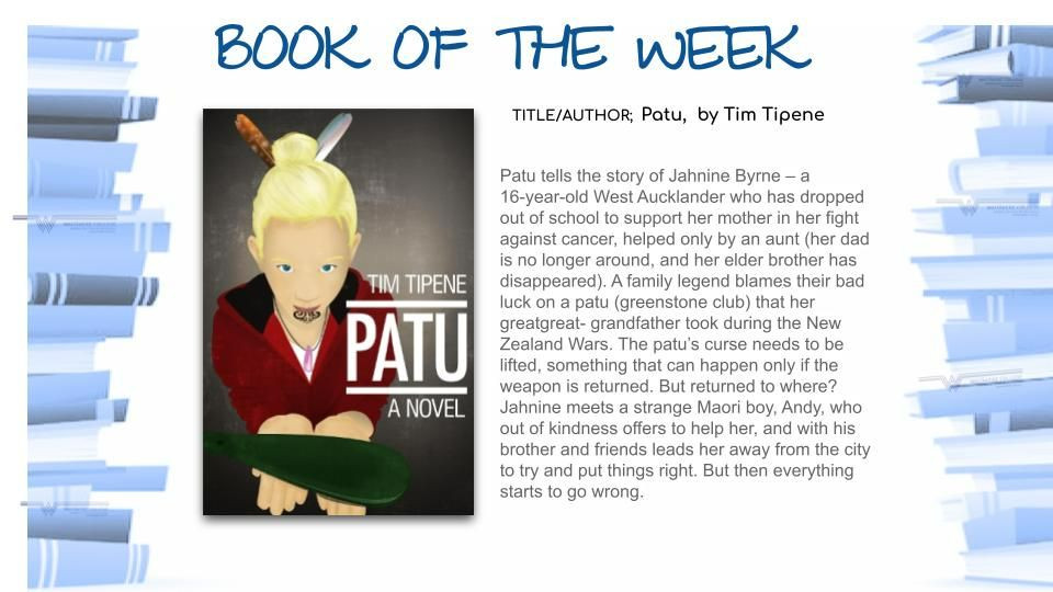 Book Of The Week - Patu By Tim Tipene