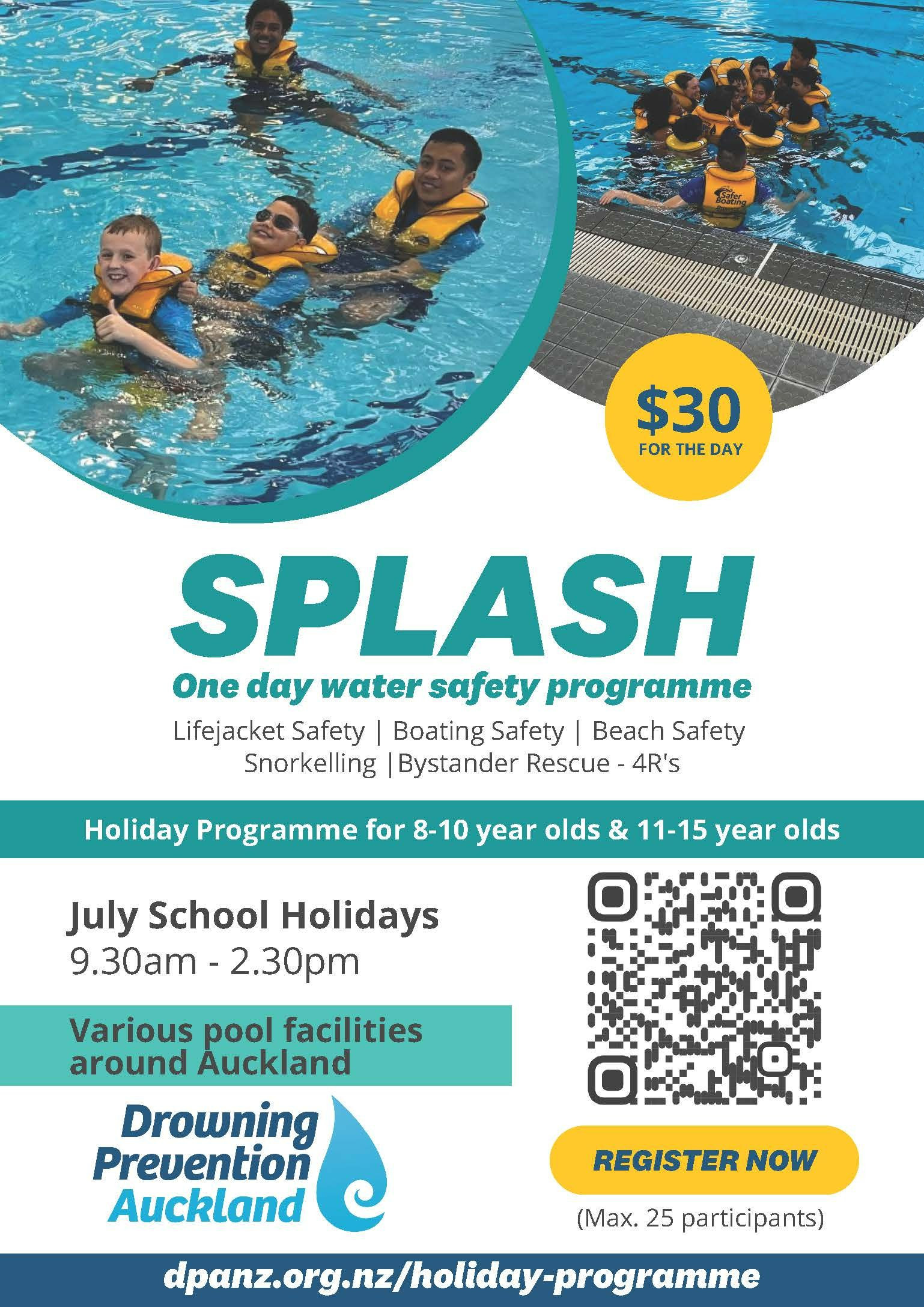 Water Safety Holiday Programme
