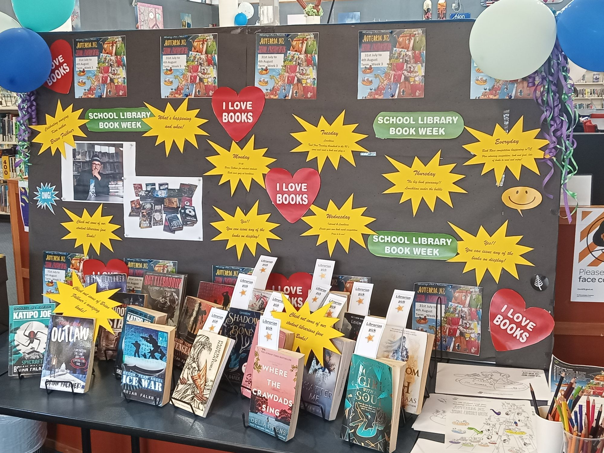 Book Week at Waitākere College Was Once Again a Huge Success.  