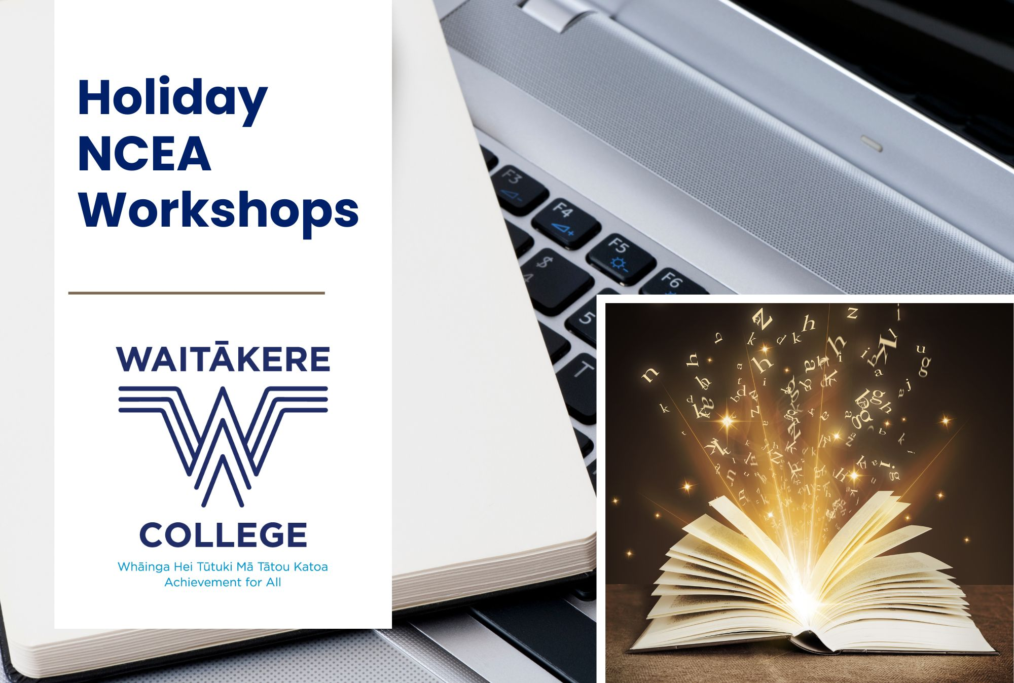Holiday NCEA Workshops Year 11-13