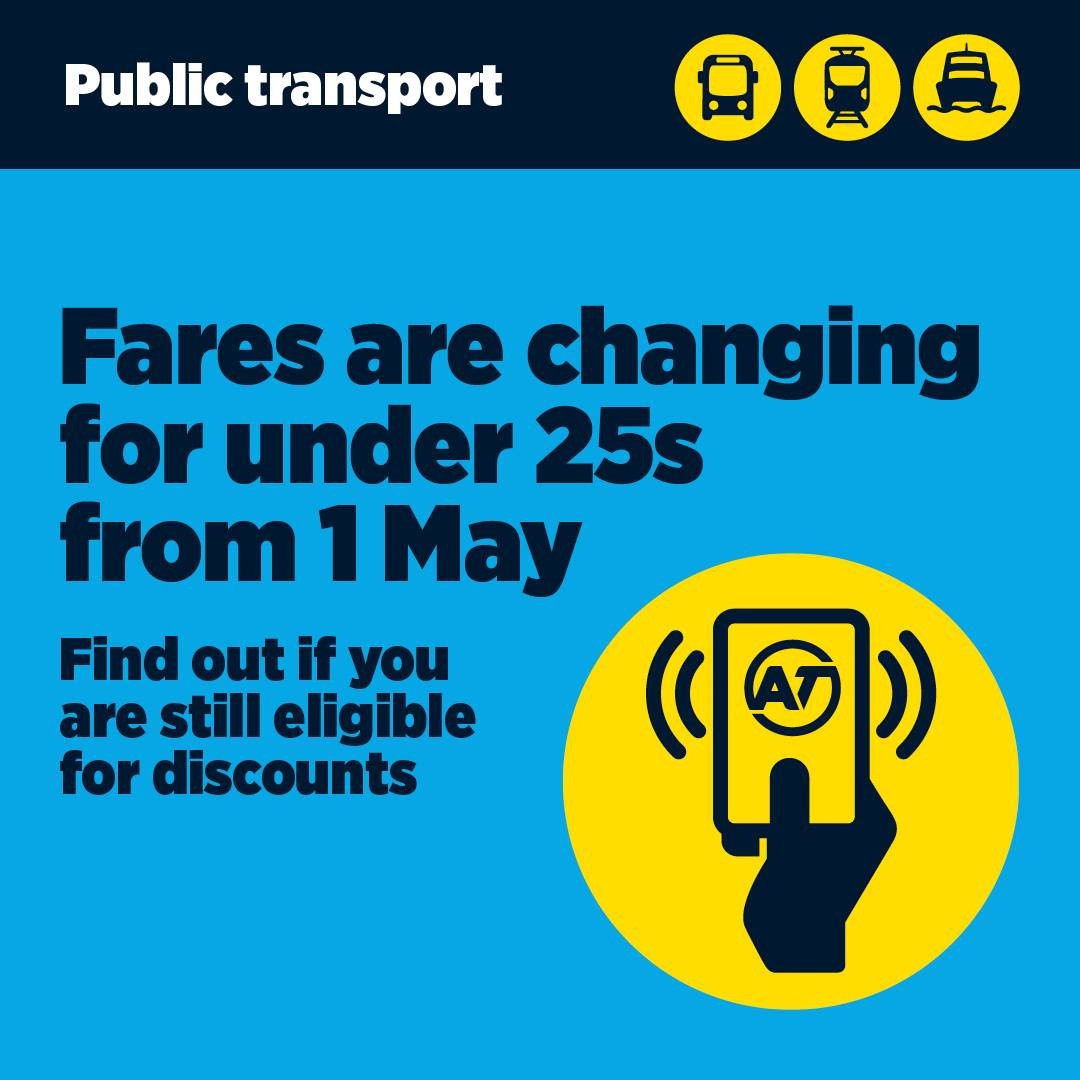 Public Transport Fares are Changing for Under 25's From Wednesday 01 May