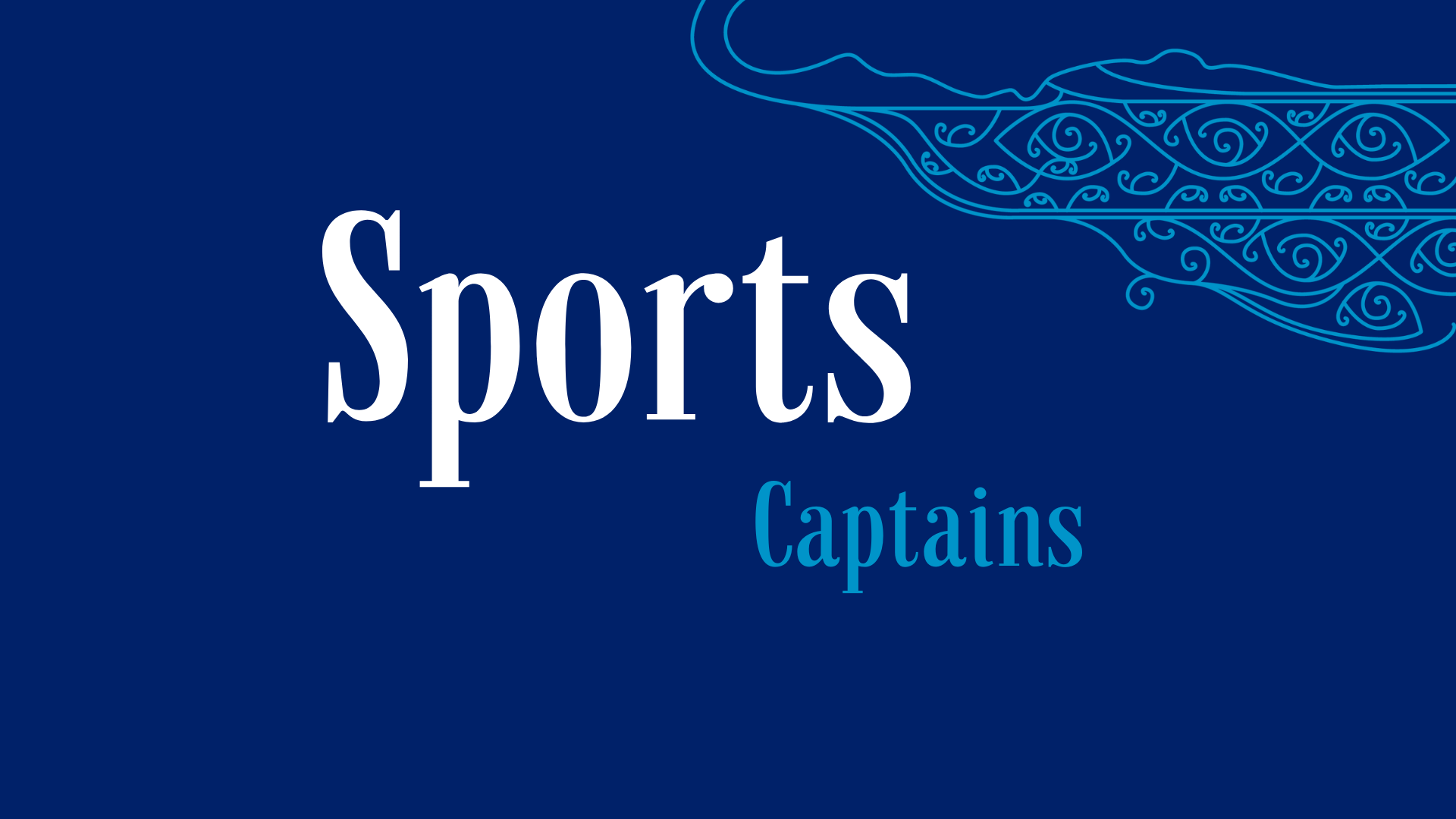 Sports Captains