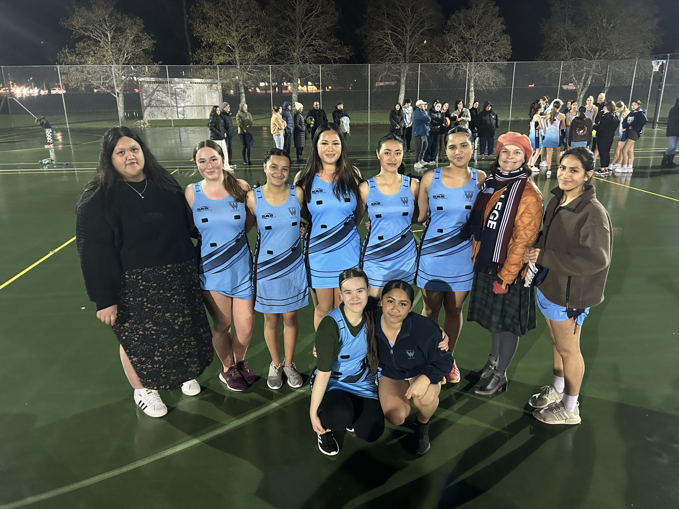 Senior White Netball Win