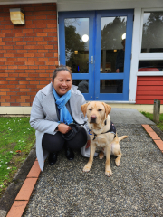 Pax the Guide Dog Visits our School