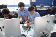 Robotics Showdown: Year 9-11 Students Battle with Bots