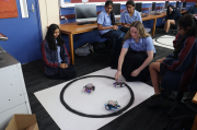 Robotics Showdown: Year 9-11 Students Battle with Bots