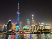 Shanghai Skyline At Night (1)