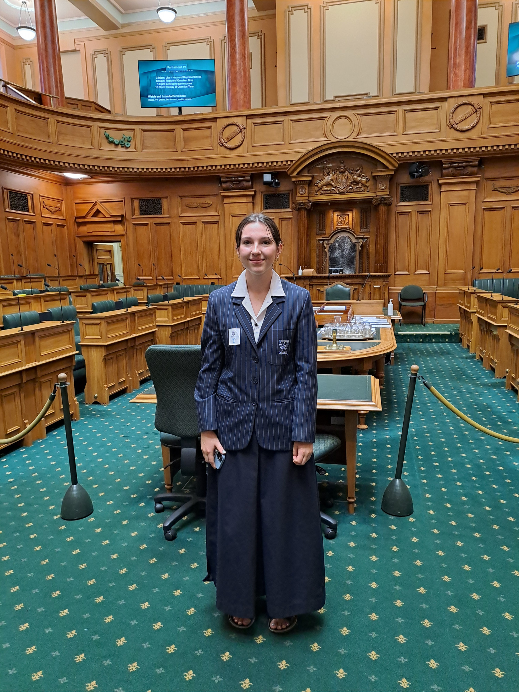 Matilda Otter-Lowe Champions School Lunch Programme at Parliament