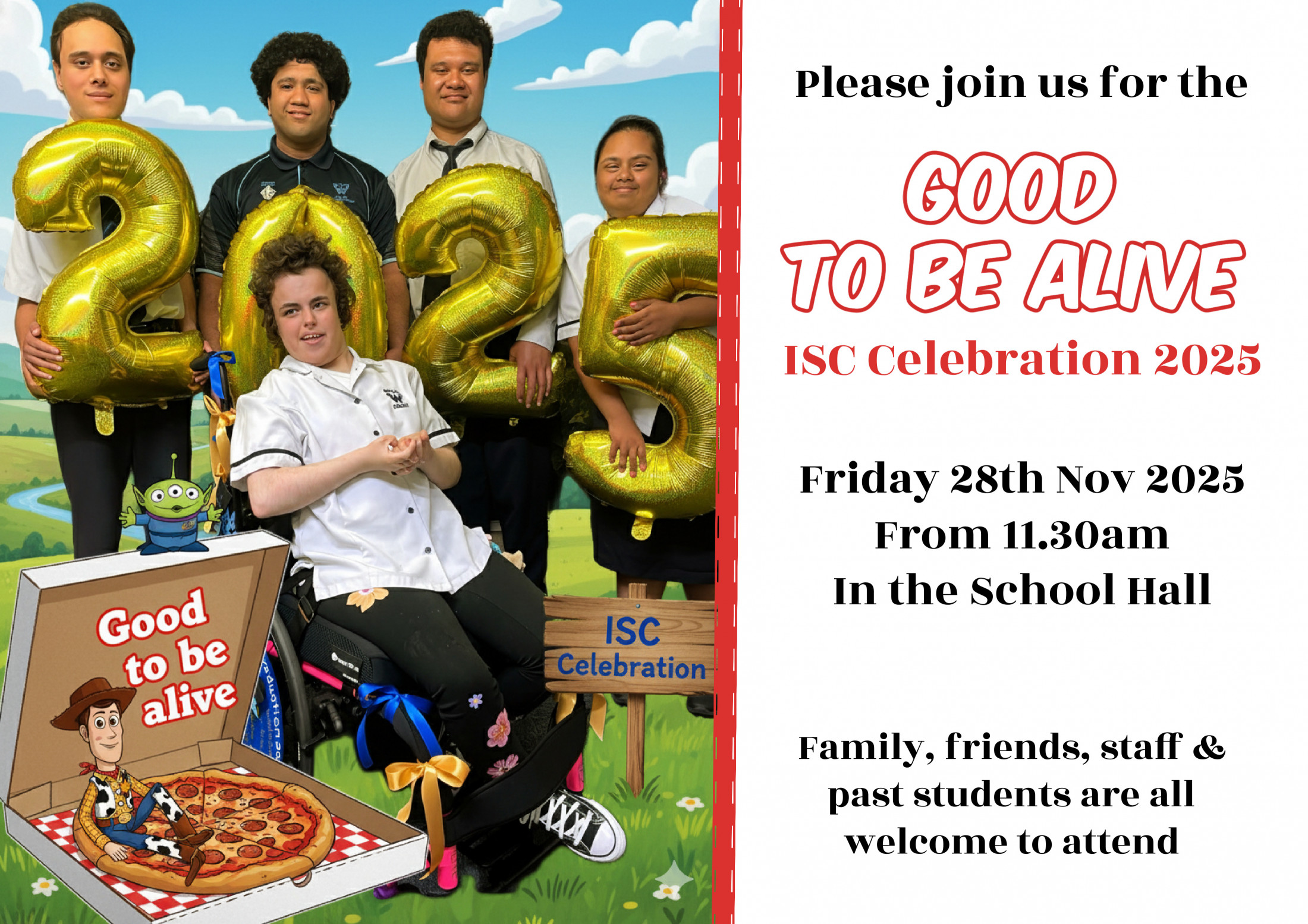Upcoming ISC Celebration