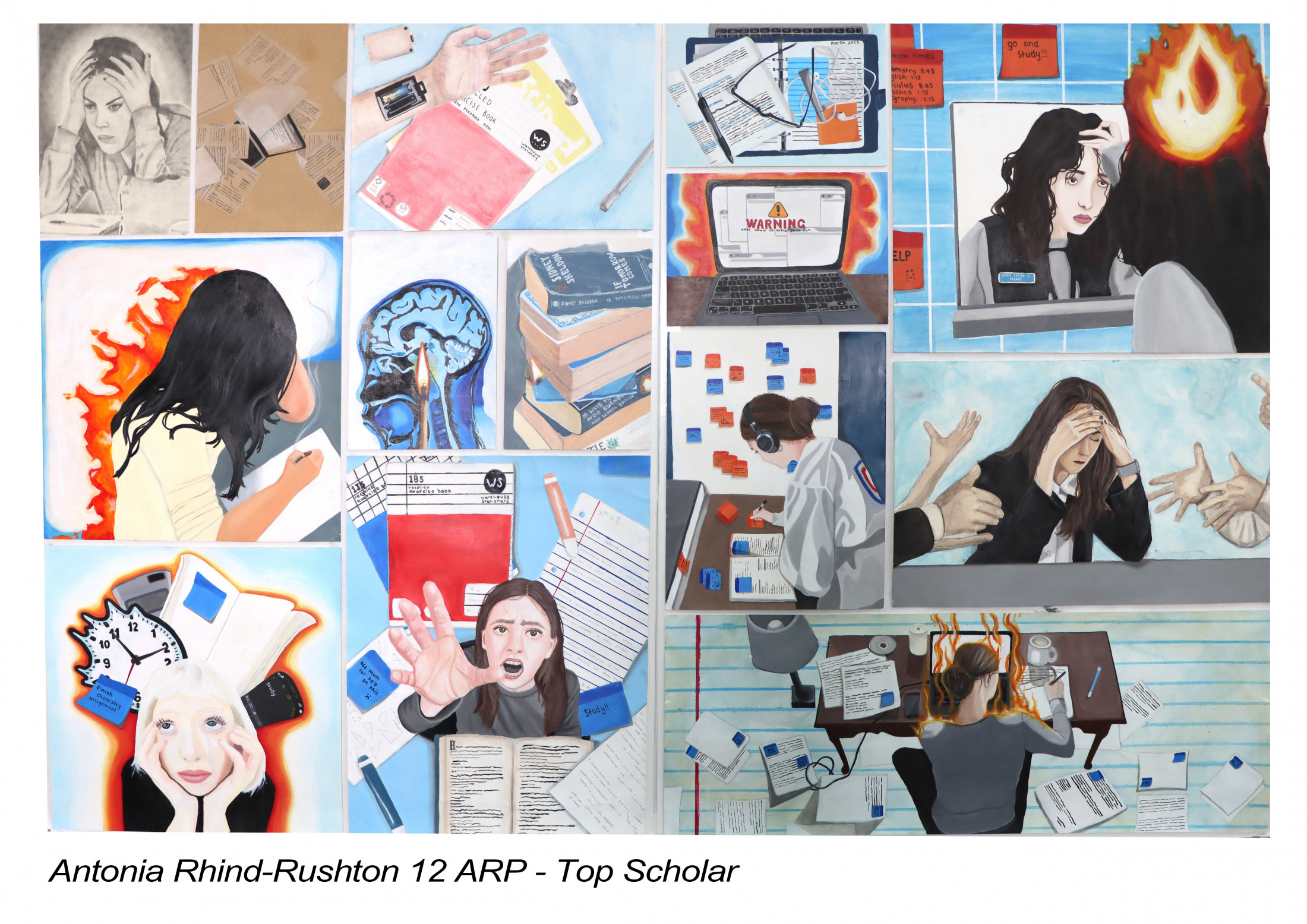 Year 12 Art Award Winners