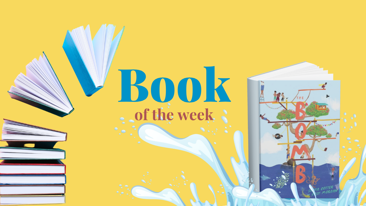 Book of the Week - The Bomb by NZ Authors Sacha Cotter and Josh Morgan