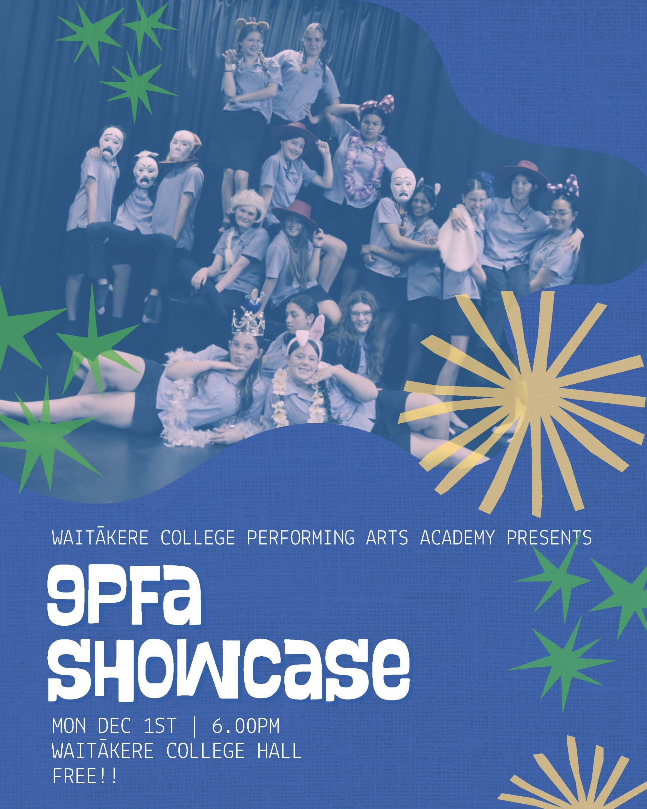 Upcoming PFA Showcase