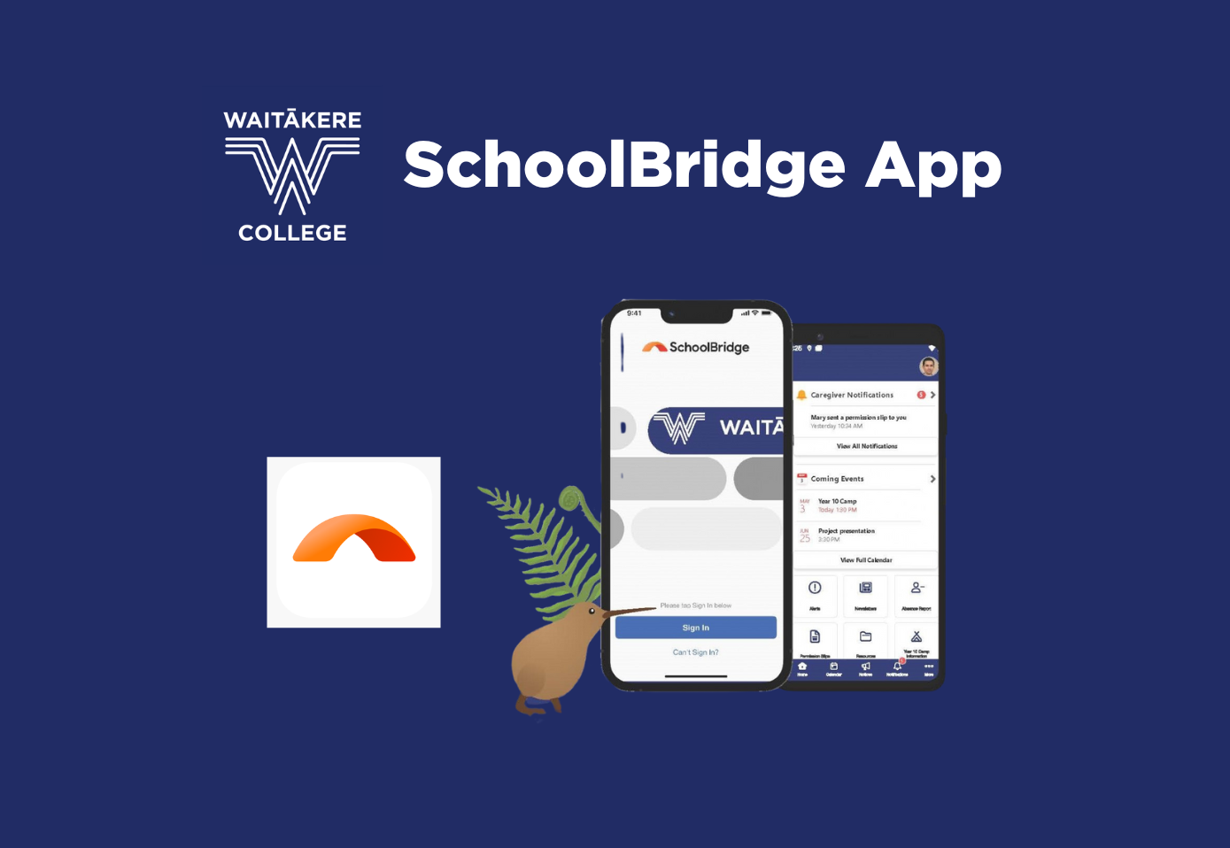 New SchoolBridge App