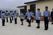 Year 10 Services Academy March Out