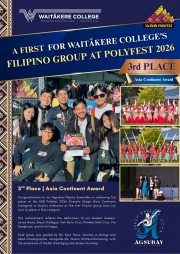 Agsūbay Filipino Ensemble Garners 3rd place in Polyfest 2026