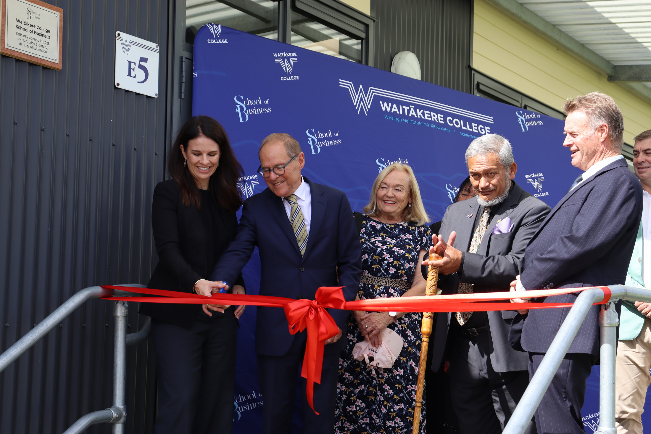 Waitākere College School of Business Opening