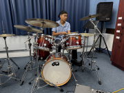 Alumni Drum Kit Donation to Waitākere College