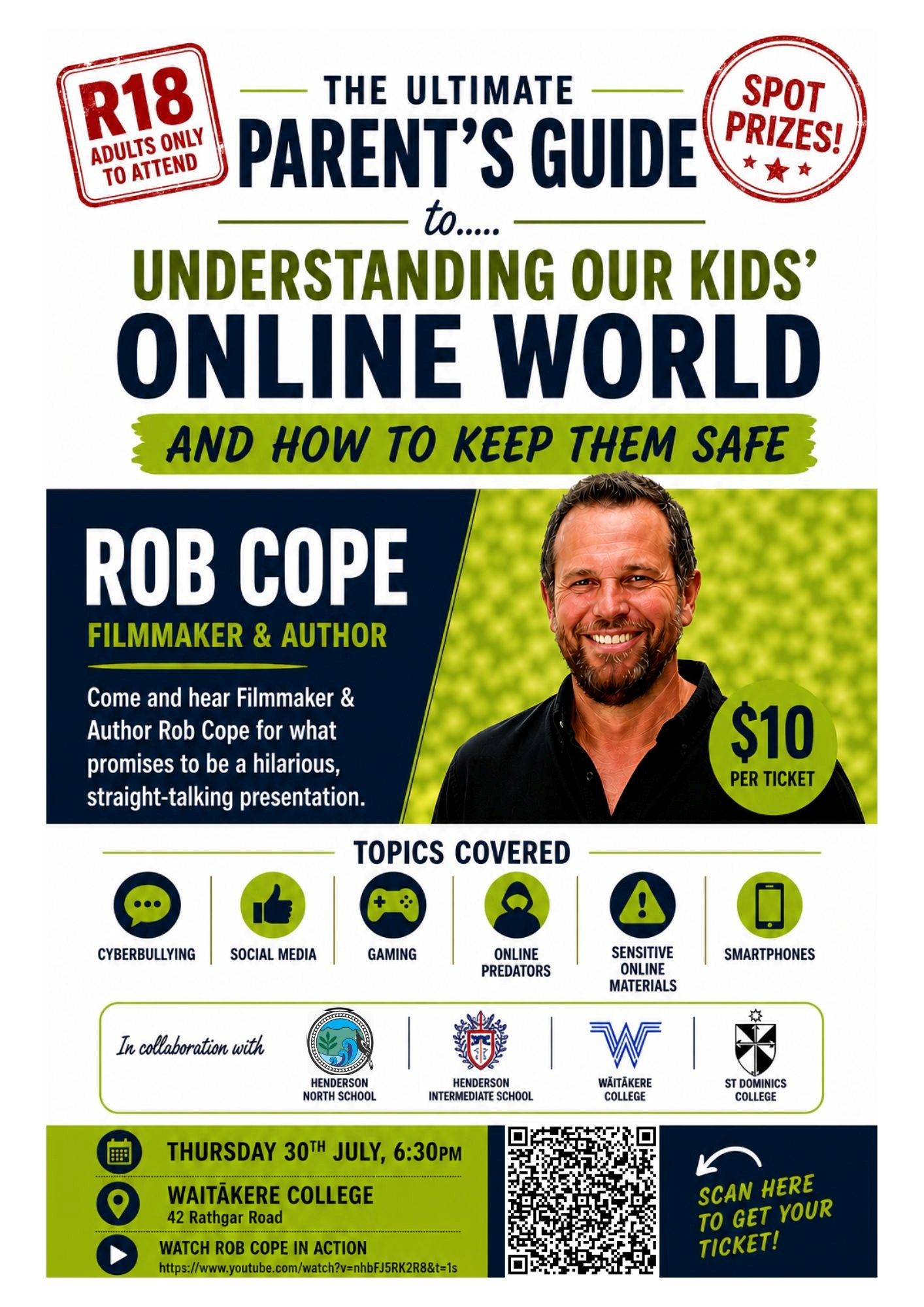 Our Kids Online - Parent Evening with Rob Cope
