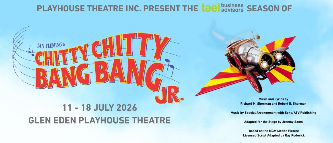 Upcoming Chitty Chitty Bang Bang Jr. Musical