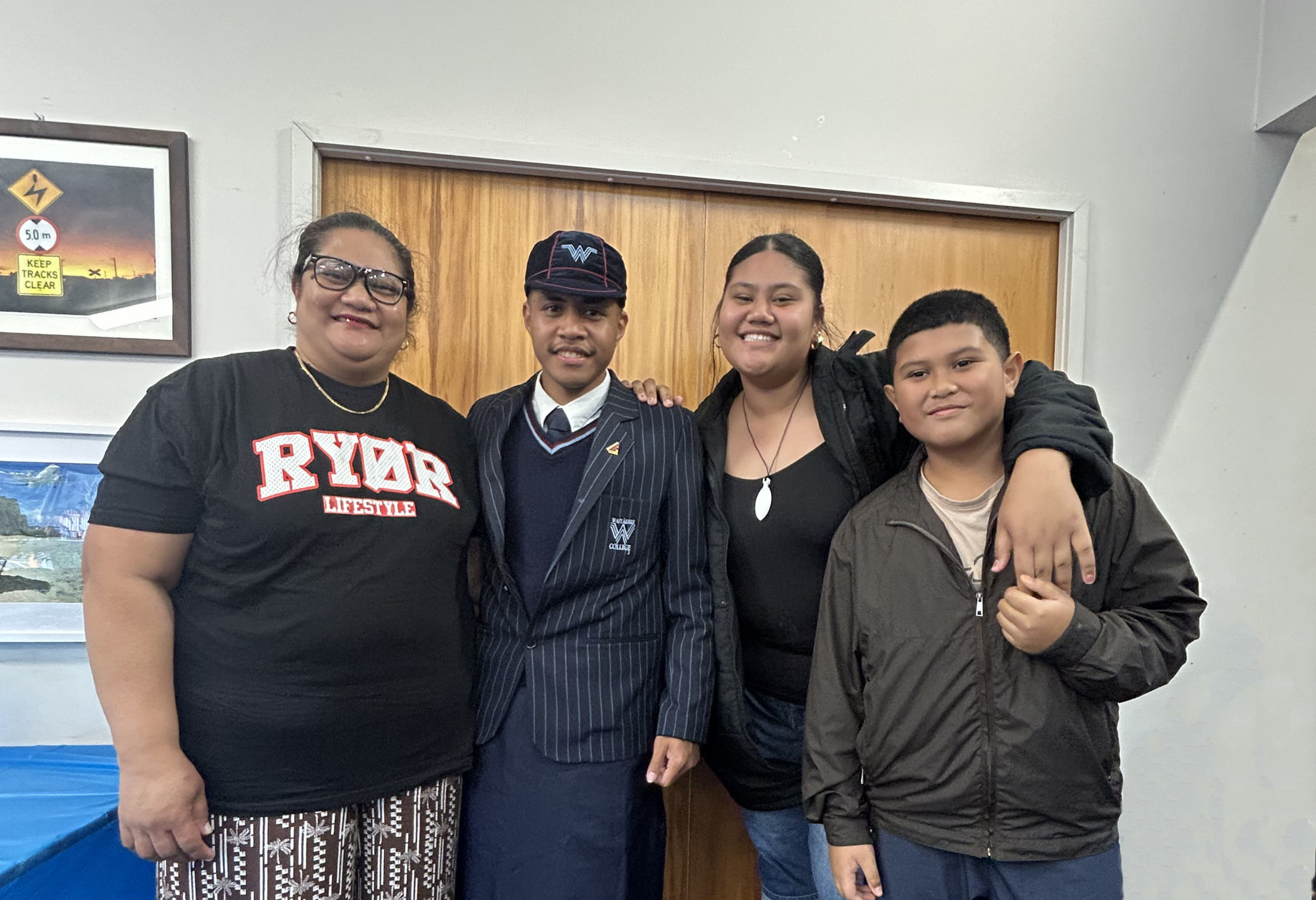 Alpha Oneata Honoured with Waitākere College First XV Cap