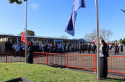 A Ceremonial Welcome: Blessing Our New Flagpoles