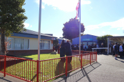 A Ceremonial Welcome: Blessing Our New Flagpoles