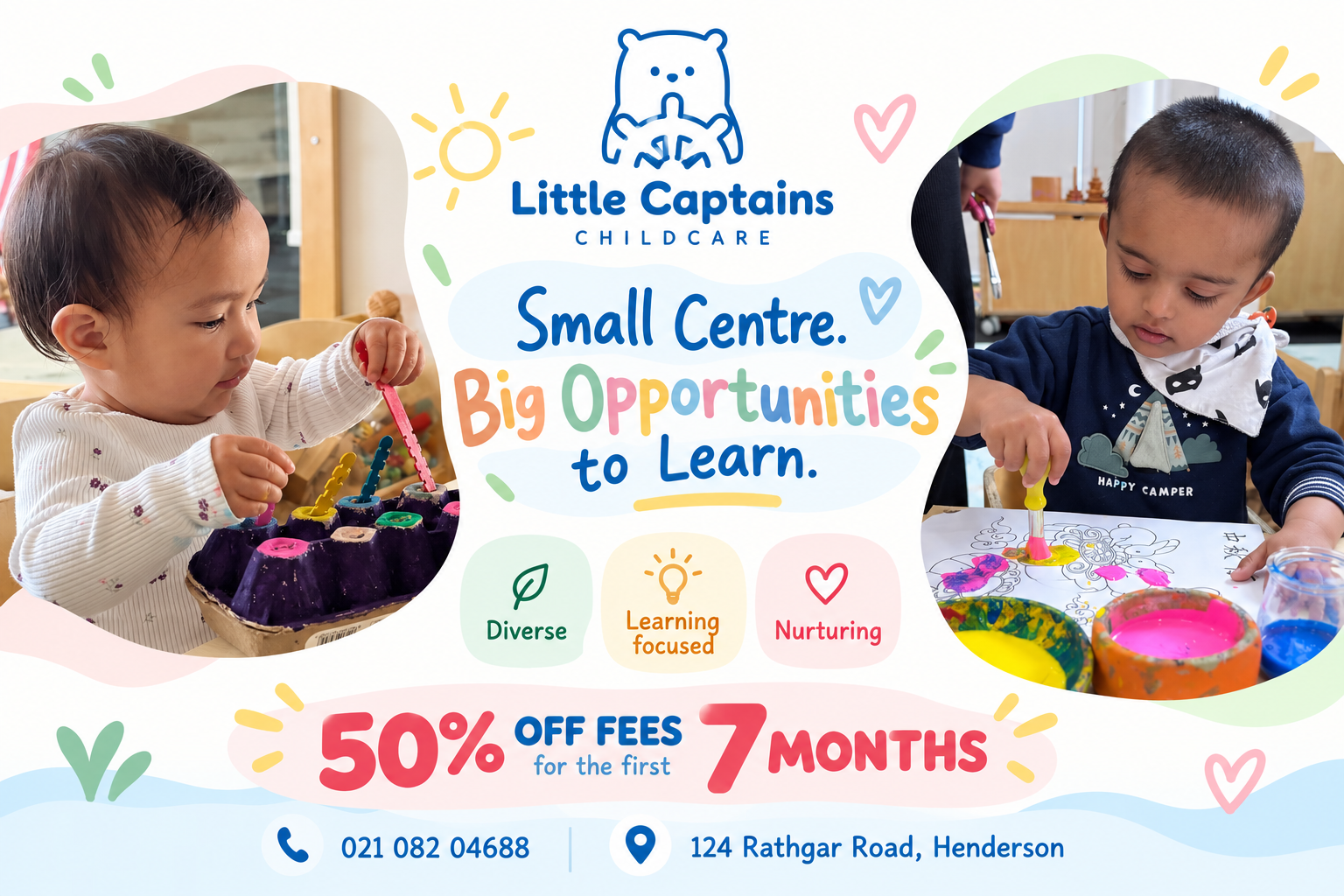 New Daycare on Rathgar Rd - Little Captains Childcare